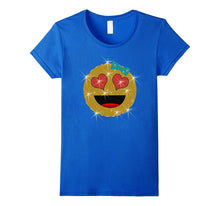 Valentine's Day Emoji Face T-Shirt for Kids and Women-Amazon