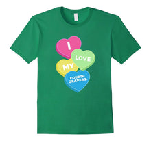 i love my fourth graders valentine day great gift t shirt-Amazon