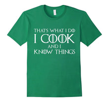 That's What I Do I Cook And I Know Things T-Shirt Chef Shirt-Amazon