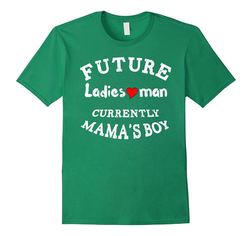 Future Ladies Man Currently Mama's Boy Valentine's Day Shirt-Amazon