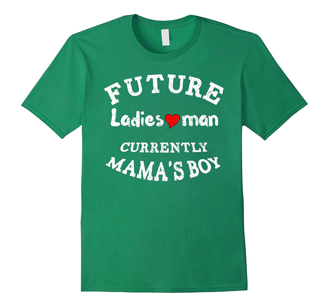 Future Ladies Man Currently Mama's Boy Valentine's Day Shirt-Amazon