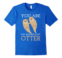Romantic Otters Love Significant Otter Valentine day Shirt-Amazon
