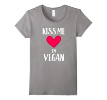 Kiss me  I'm Vegan - Valentines Day Gift T-Shirt for Vegans-Amazon