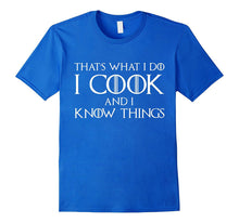 That's What I Do I Cook And I Know Things T-Shirt Chef Shirt-Amazon