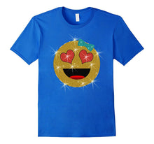 Valentine's Day Emoji Face T-Shirt for Kids and Women-Amazon