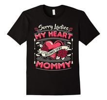 Sorry Ladies My Heart Belongs To Mommy Valentines Day Shirt-Amazon