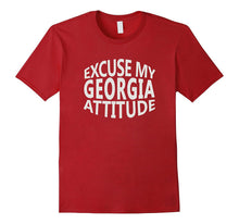 Excuse My GEORGIA Attitude T-Shirt Tshirt Tee T Shirt Top-Amazon