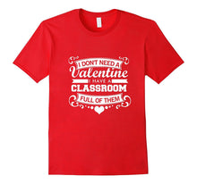 Teacher Valentines Day T-Shirt - Love Class School Gift-Amazon