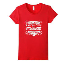 Teacher Valentines Day T-Shirt - Love Class School Gift-Amazon