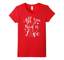 Valentine's Day T-Shirt - All You Need Is Love Tee-Amazon