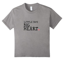 Kids Little Boy. Big Heart.  T-Shirt.  Valentine Or Anytime Shirt-Amazon