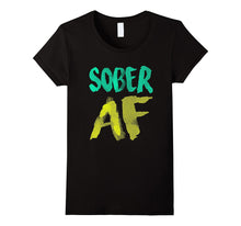 FUNNY SOBER AF T-SHIRT Support Sobriety Cause Gift-Amazon