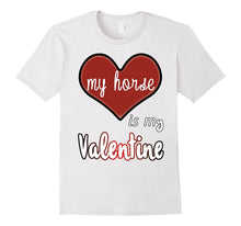 My Horse Is My Valentine T-shirt-Amazon