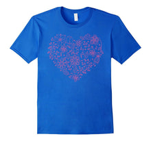 I Love you T shirt Floral Heart Saint Valentine's Day gift-Amazon