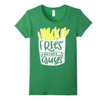 Fries Before Guys Shirt Funny Valentines Day Love Food-Amazon
