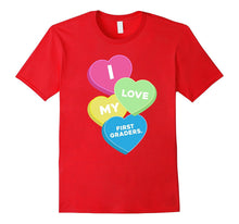 i love my first graders valentine day great gift t shirt-Amazon
