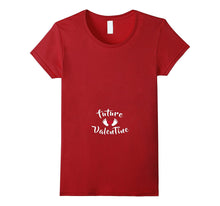 Women's Future Valentine Pregnanncy Announcement TShirt-Amazon