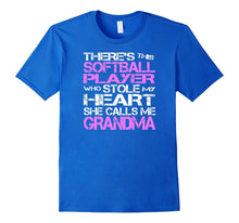 Softball Player Stole My Heart She Calls Me Grandma T-Shirt-Amazon