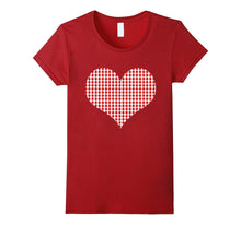 Red Heart Valentine's Day Shirt Women Girls Top-Amazon