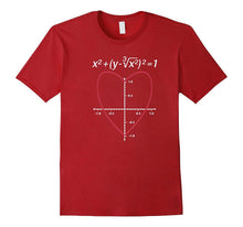 Valentine s Day Love Heart Equation Math Shirt-Amazon