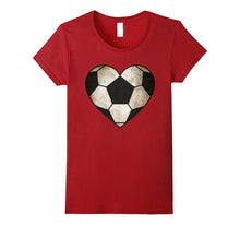 Soccer T Shirt I Love Heart Soccer Football tees-Amazon