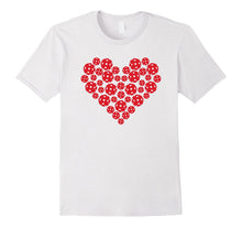 Pickleball - Cute Heart Valentine's Day T-Shirt-Amazon