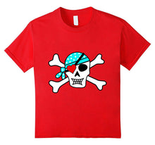 Kids Boy's Valentines Day T Shirt Pirate Skull Heart Patch-Amazon