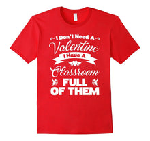 Teacher Valentines Day TShirt Funny Class School Gift Unisex-Amazon