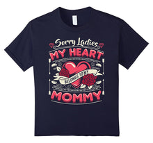 Sorry Ladies My Heart Belongs To Mommy Valentines Day Shirt-Amazon