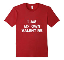 I AM MY OWN VALENTINE Valentine's Day T-Shirt Singles Dating-Amazon
