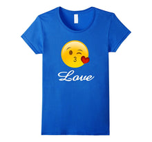 Emoji Valentines Day Shirt Heart Kiss Love Kids Women Girls-Amazon