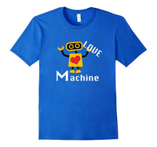 Cute Valentines Day T Shirt Love Machine Robot Gift for Boys-Amazon
