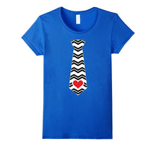 Valentines Day Heart Necktie T-Shirt For Kids &amp; Adults-Amazon