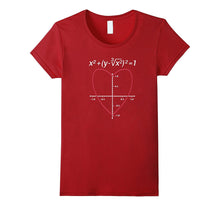 Valentine s Day Love Heart Equation Math Shirt-Amazon