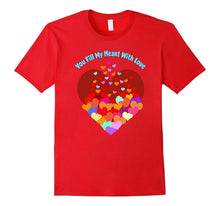 Valentines Day Shirt You Fill My Heart With Love Kids Adults-Amazon