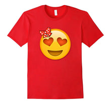 Emoji Shirt Heart Eyes Heart Bow Valentines Day Shirt Kids-Amazon