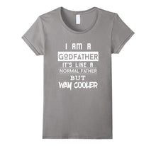 FUNNY I'M A GODFATHER LIKE NORMAL FATHER BUT COOLER T-SHIRT-Amazon