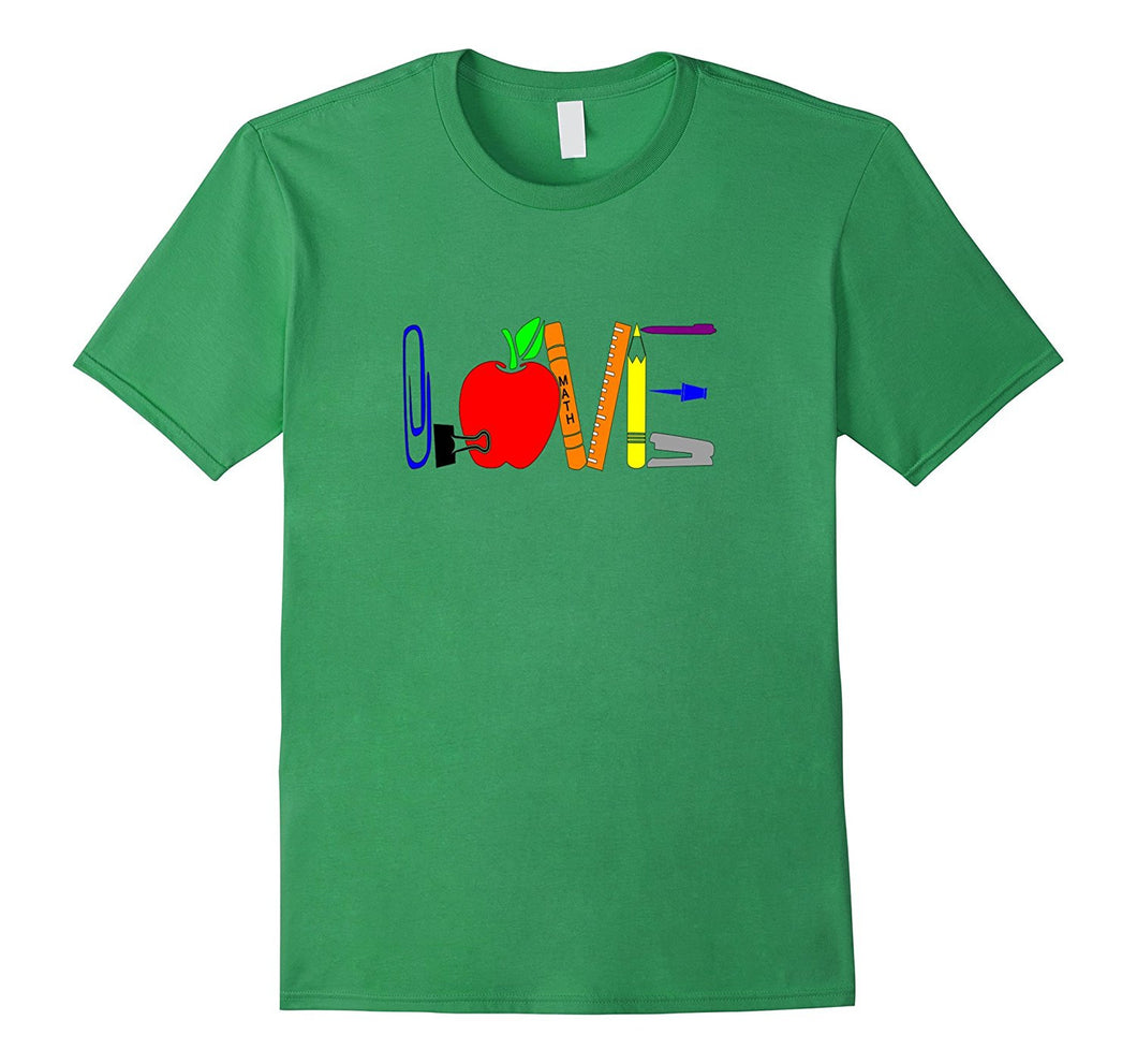 Valentines Day Shirt Teacher Love School Teaching Principal-Amazon