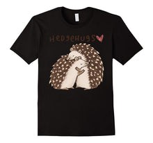 Hedgehugs - Hedgehog Hugs T Shirt Funny Pun-Amazon