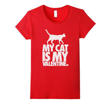 My Cat Is My Valentine T-Shirt-Amazon