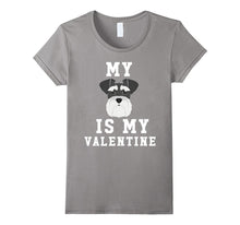My Dog Is My Valentine Schnauzer T-Shirt-Amazon