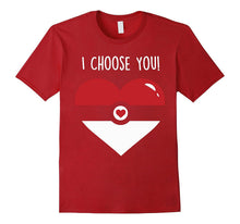 I Choose You Valentines Day Premium Shirt-Amazon