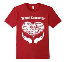 School Counselor Giving Heart T-shirt-Amazon