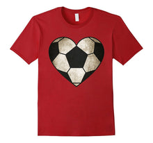 Soccer T Shirt I Love Heart Soccer Football tees-Amazon
