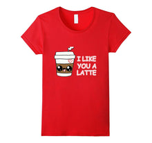 Cute I LIKE YOU A LATTE valentines Shirt for Boys and Girls-Amazon