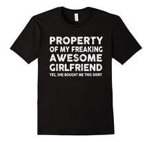 Property Of My Awesome Girlfriend T-Shirt-Amazon