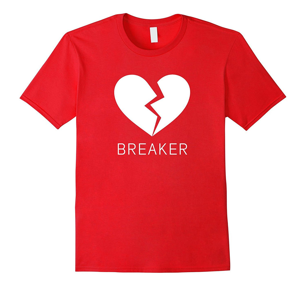 Heart Breaker Valentines Day T-Shirt-Amazon