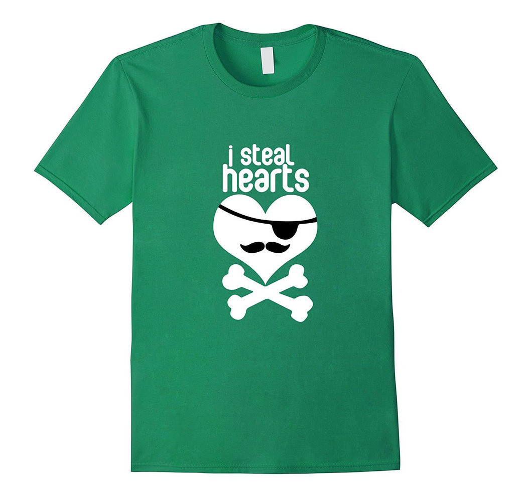 I Steal Hearts - Valentines Day T-Shirt and Great Gift-Amazon