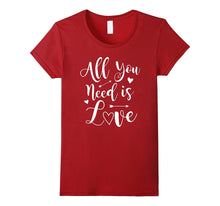 Valentine's Day T-Shirt - All You Need Is Love Tee-Amazon