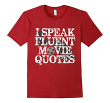 PREMIUM  I Speak Fluent Movie Quotes  Funny T-shirt-Amazon
